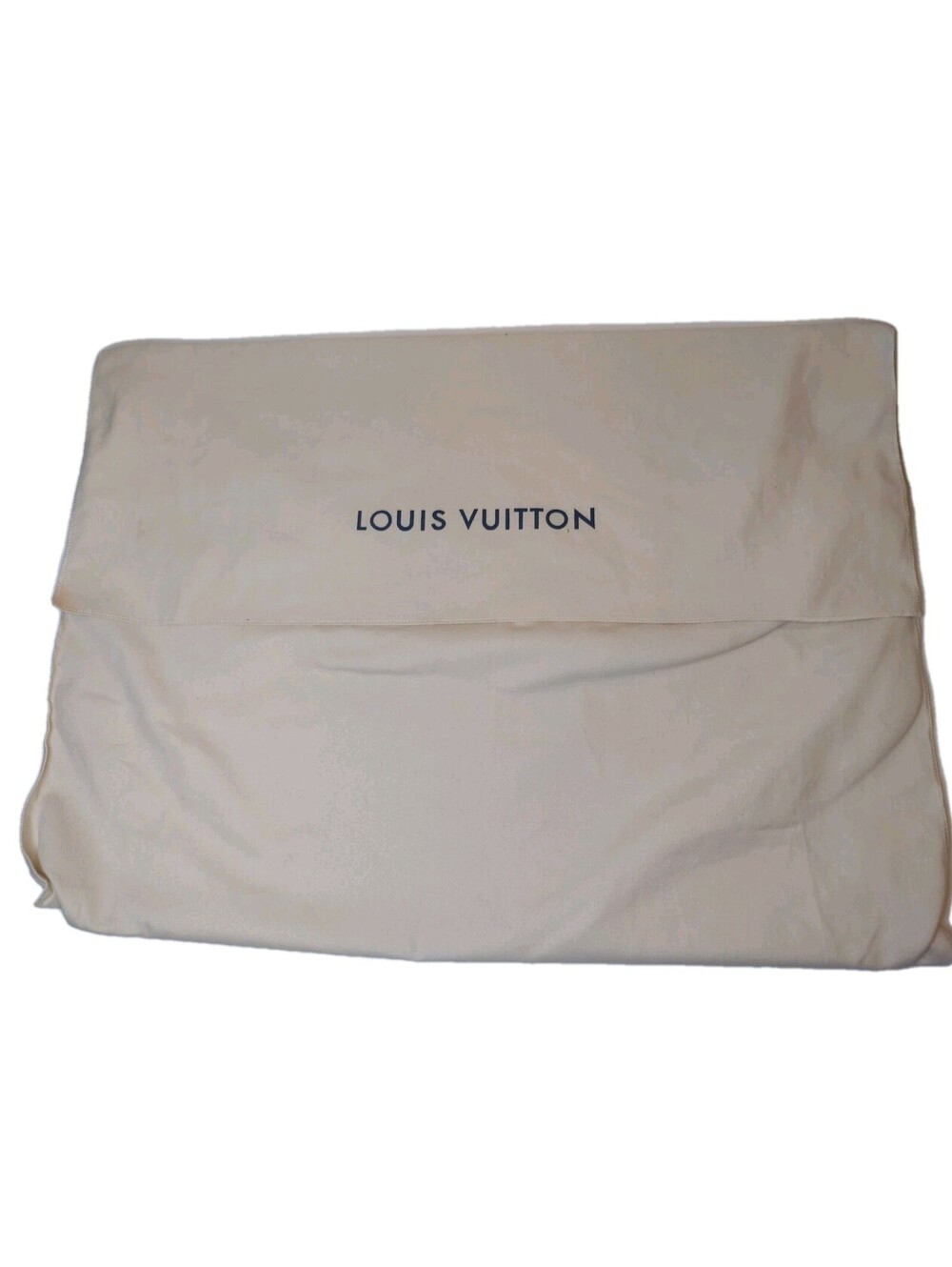 Louis Vuitton Large Cotton Canvas Dust Bag 18x24 Storage Cover Travel Luxury